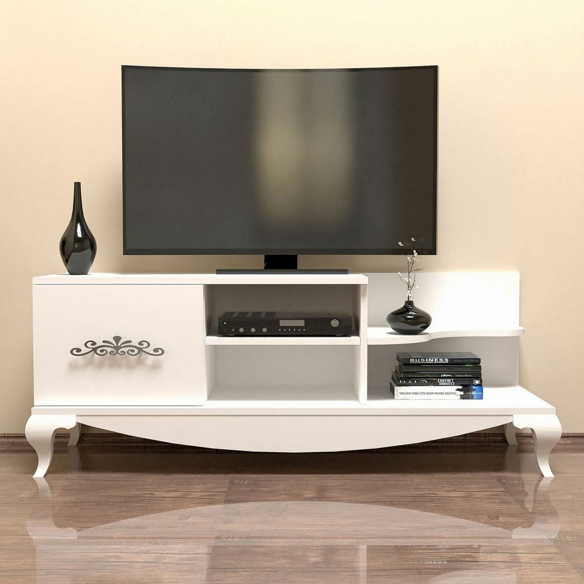 Televízny stolík Sultan White