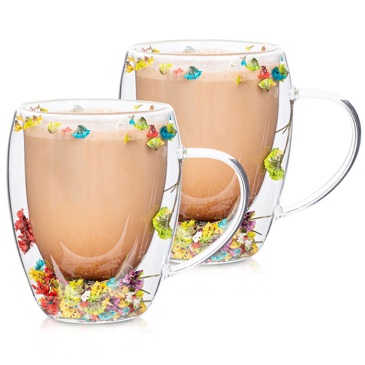 Termo pohár Flowers Hot&Cool 350 ml, 2 ks