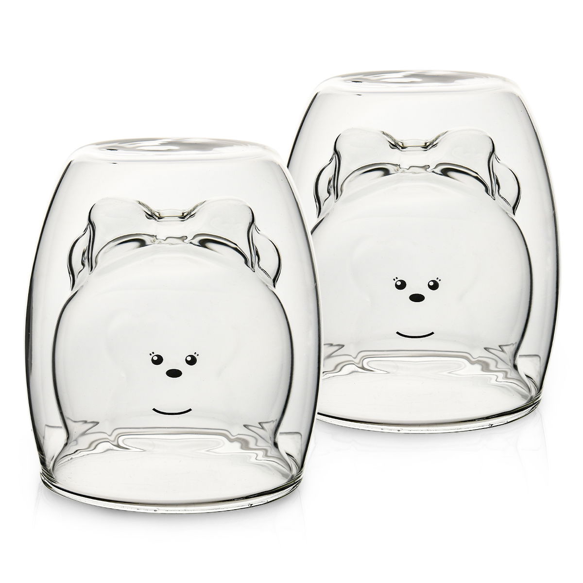 Termo pohár Hot&Cool Lady Bear 250 ml, 2 ks