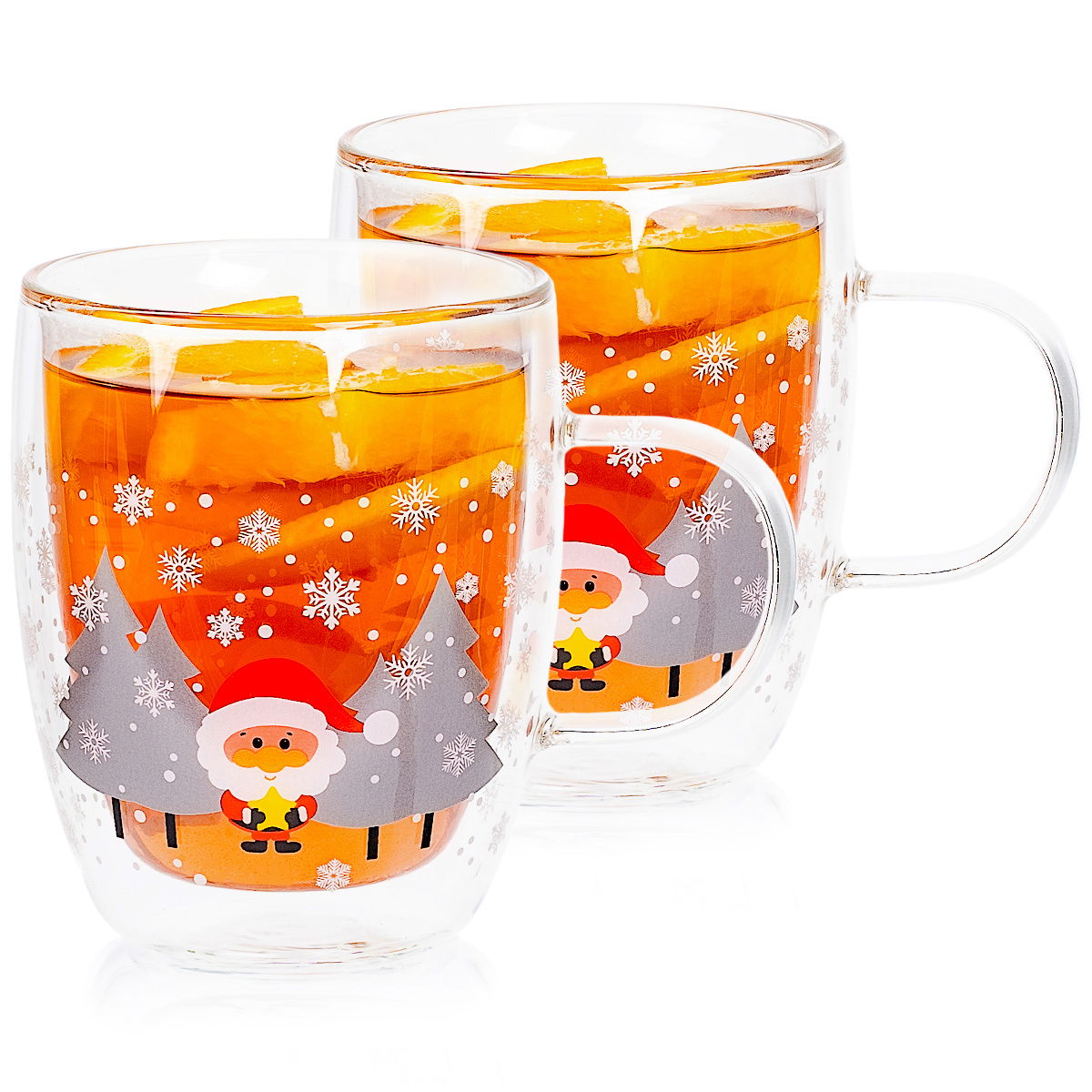 Termo pohár Mug Santa Hot&Cool 270 ml, 2 ks