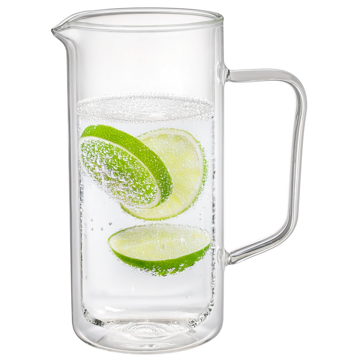 Termo sklenený džbán Double Hot&Cool, 1 l
