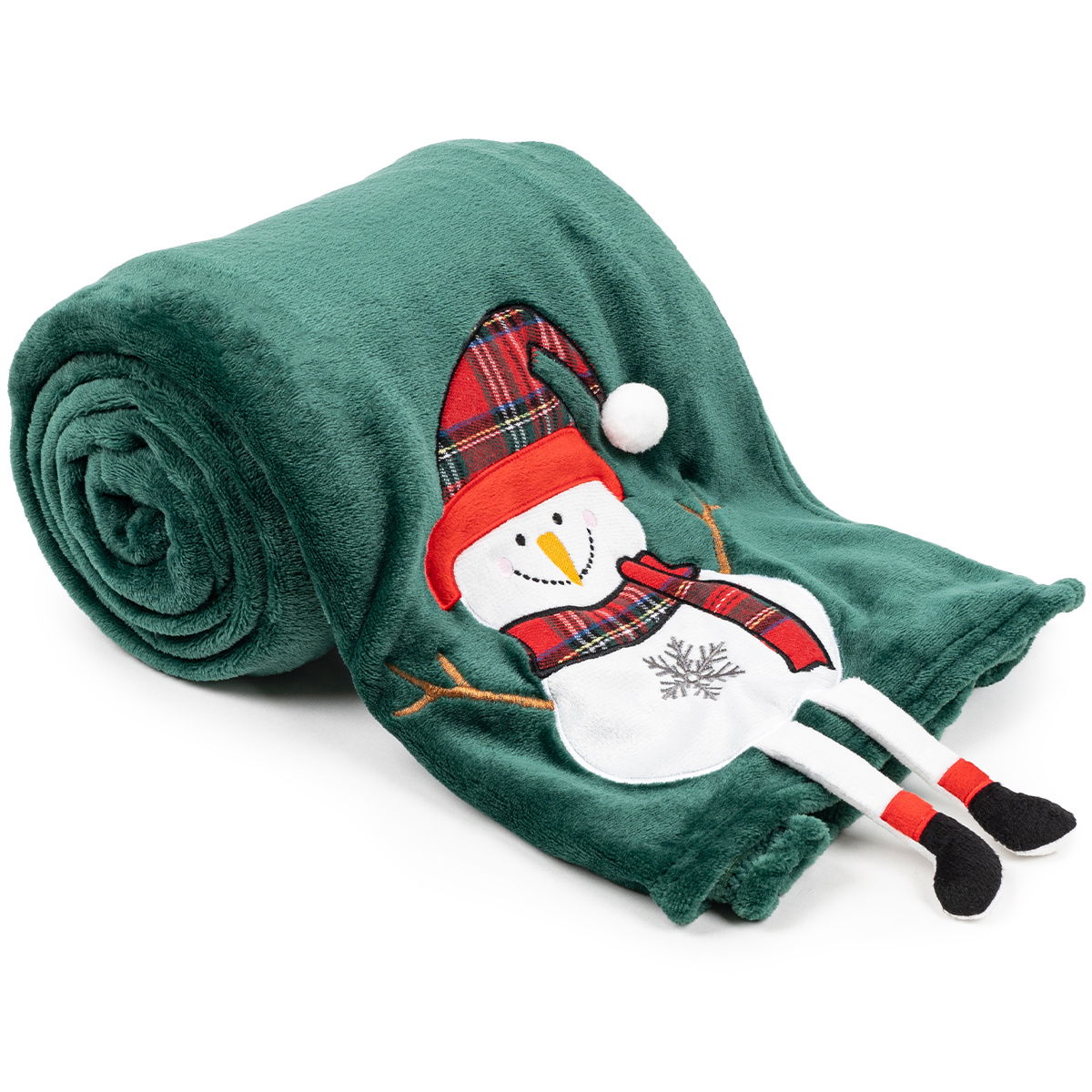Vianočná deka Snowman, 150 x 200 cm