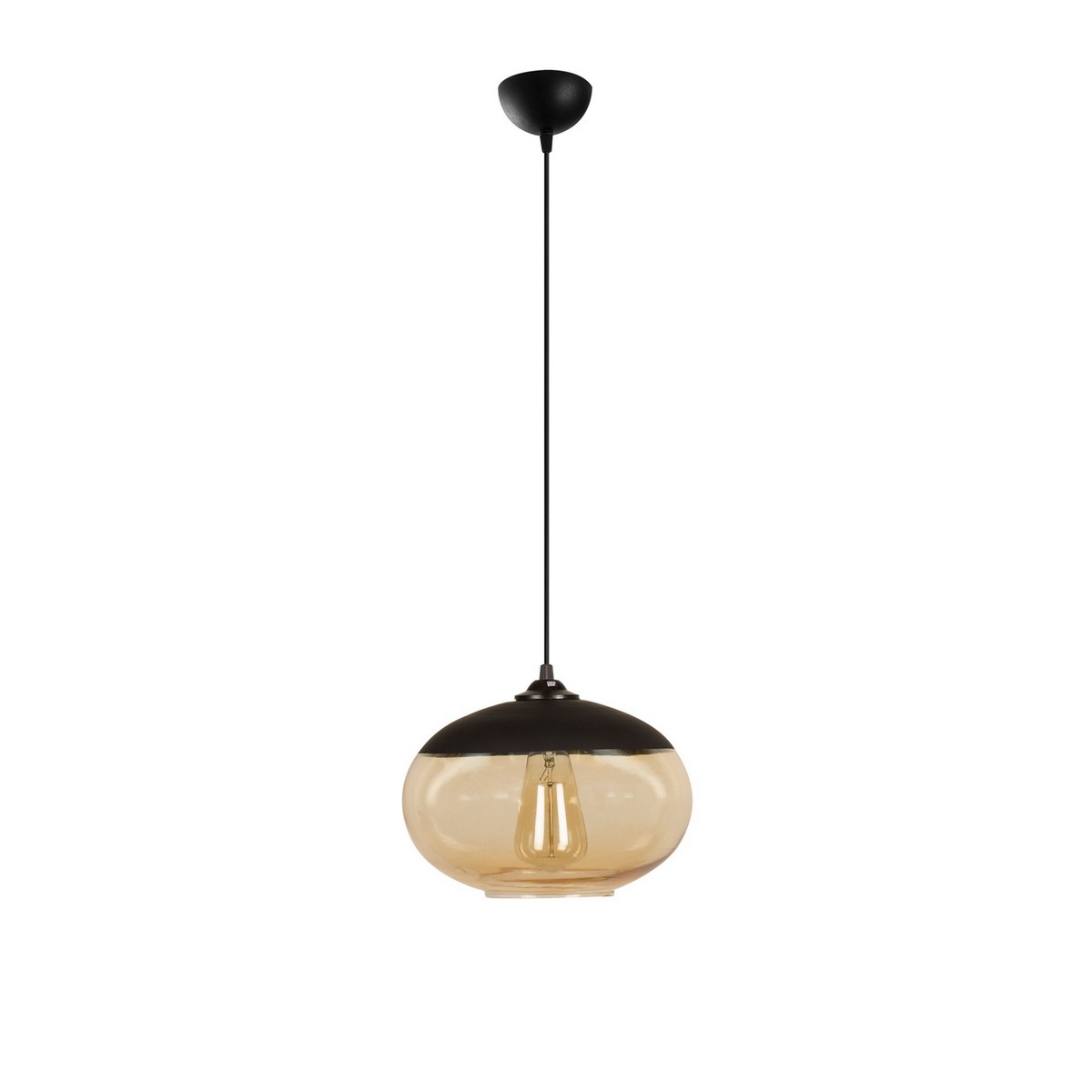 Závesný luster Camini - MR - 867, čierna