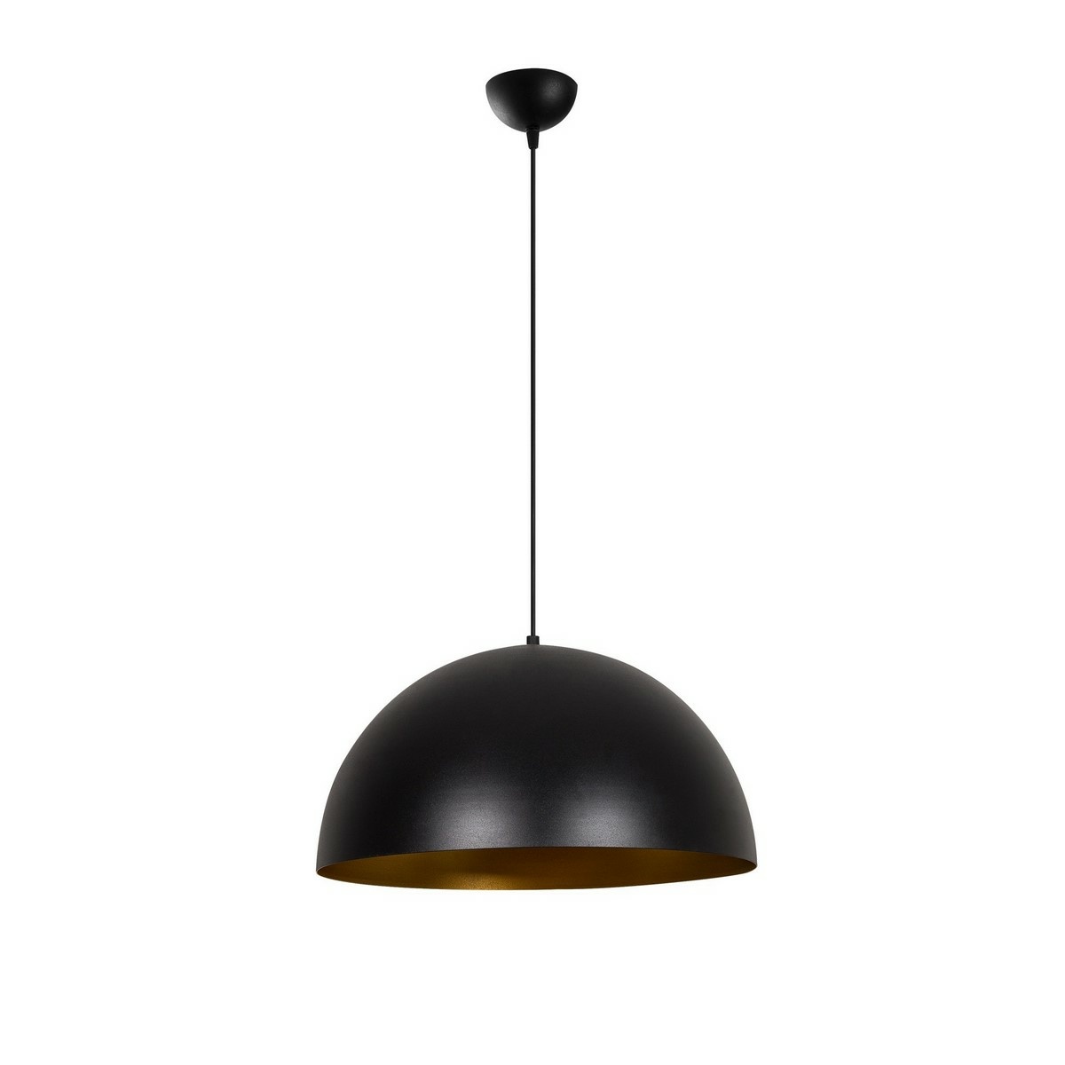 Závesný luster Mini Sivani - MR - 723, čierna-zlatá