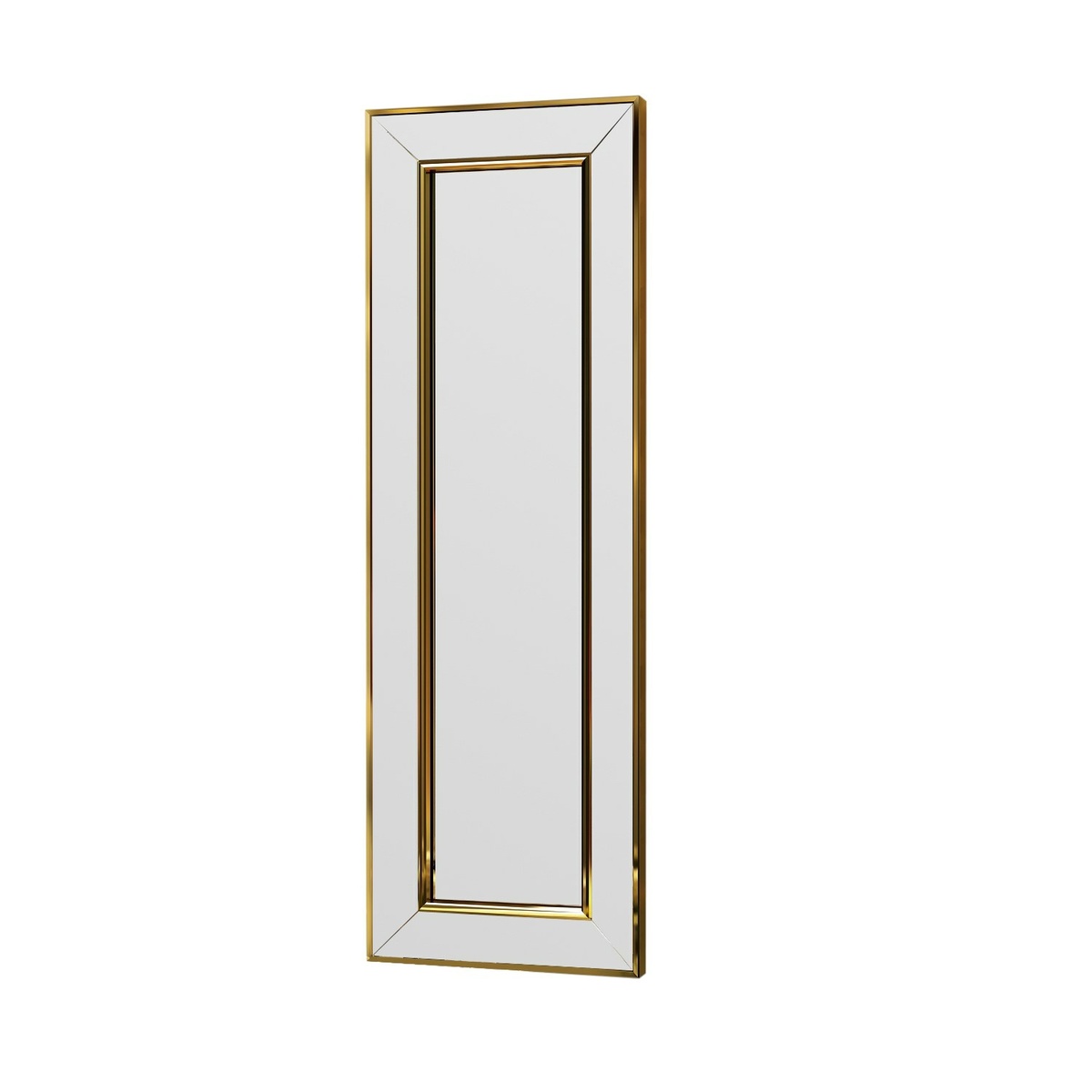 Zrkadlo Carlos Gold 30 x 90 cm