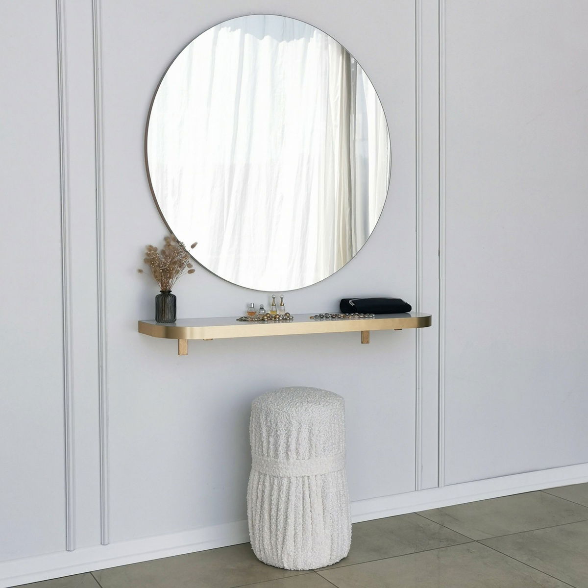 Zrkadlo Gold 90 cm