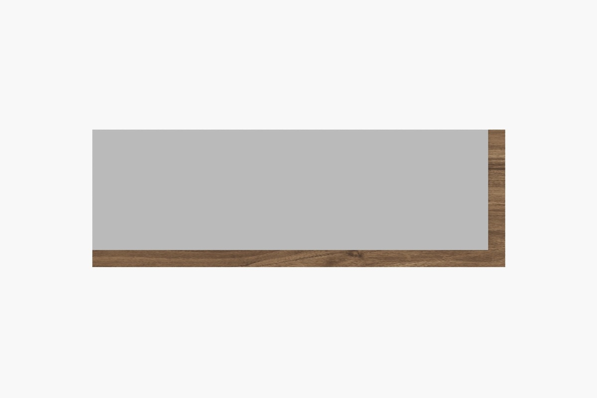 Zrkadlo Lariya Walnut 40 x 120 cm