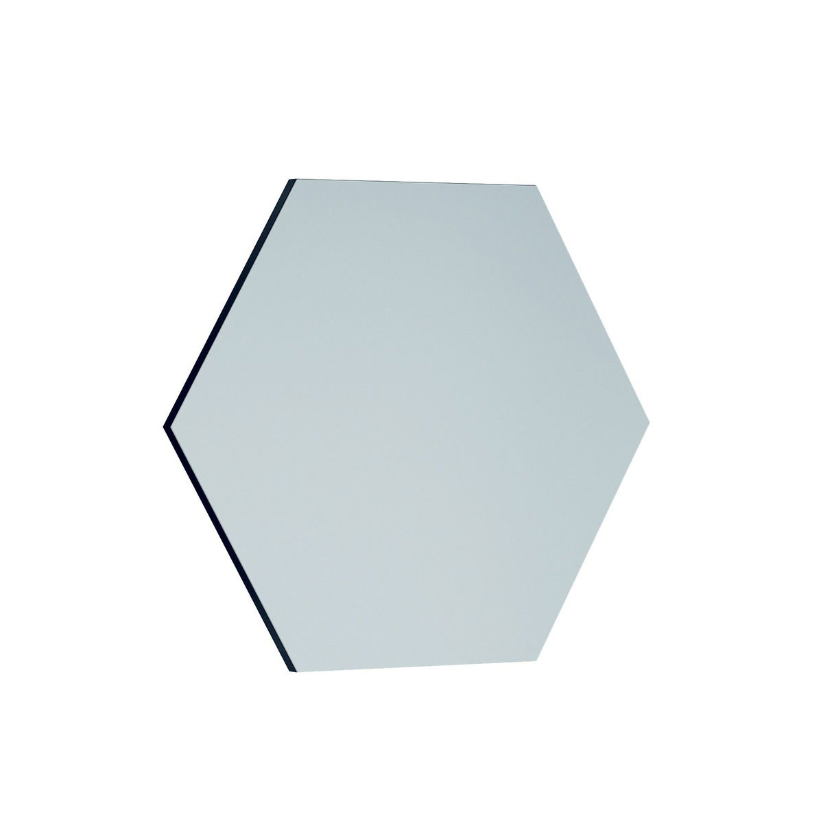 Zrkadlo Zeo Black 60 x 70 cm