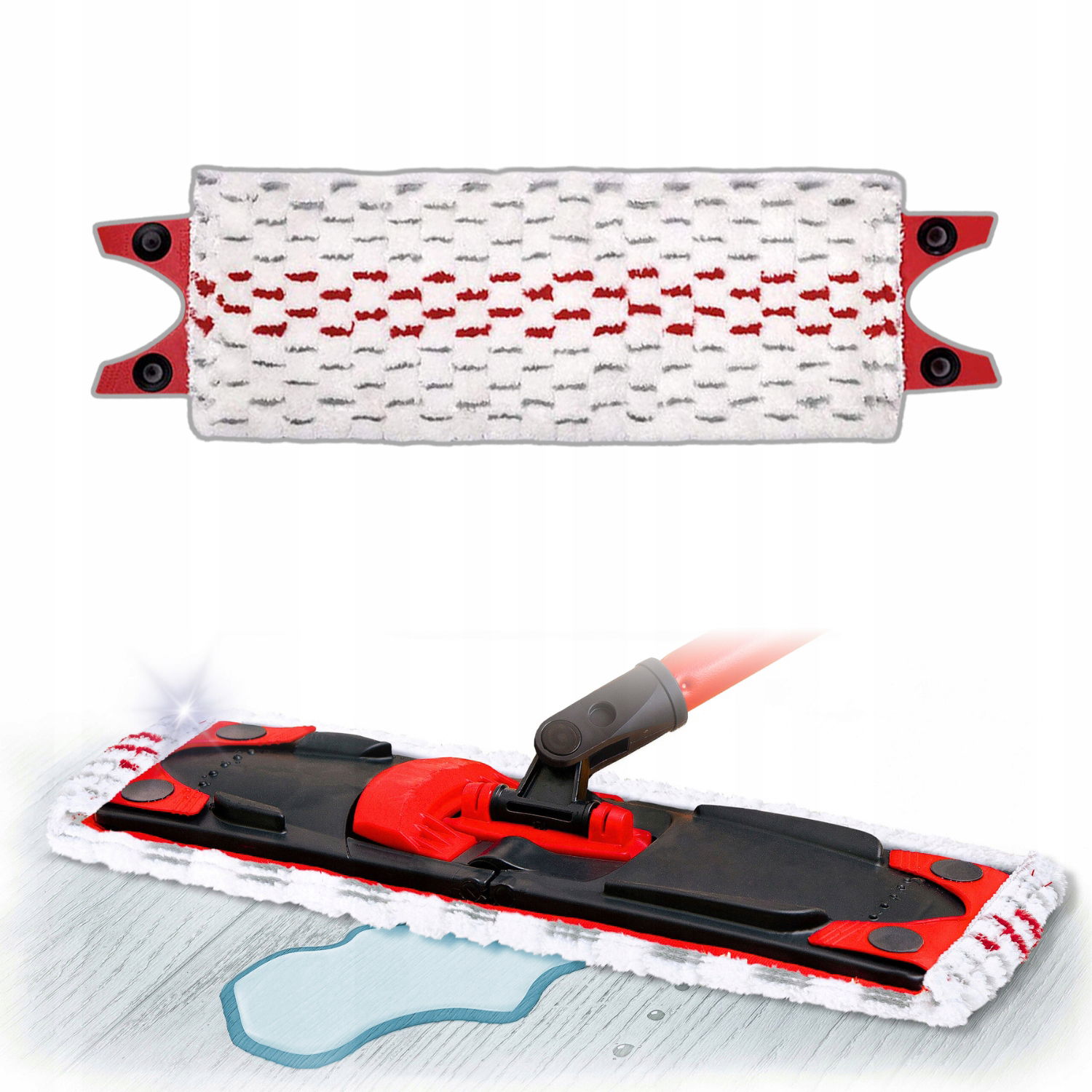 1 x Vložka Do Plochého Mopu Vileda Ultramax Náhrada 36 cm