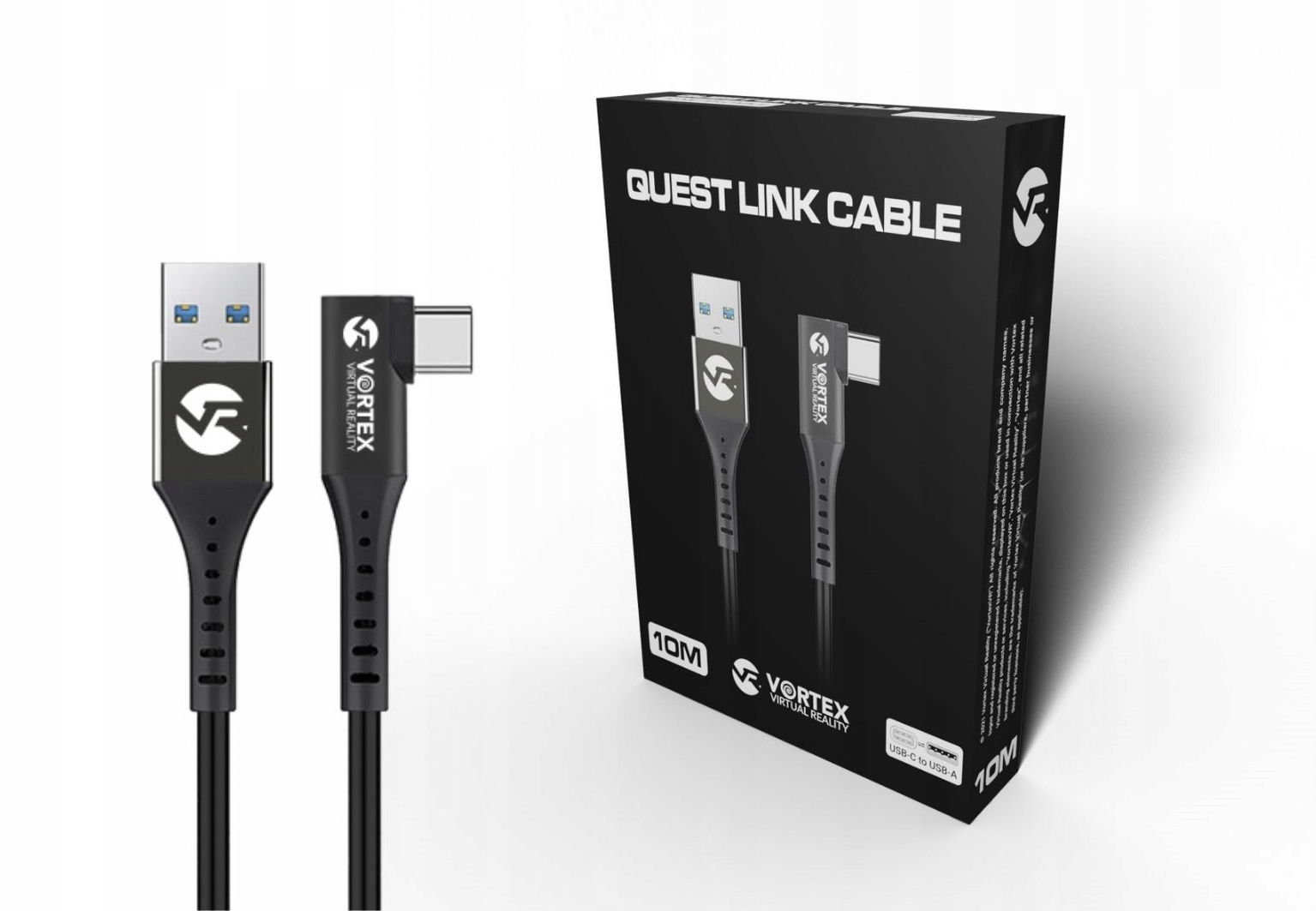 10 m kábel z VortexVR Usb-a do Meta Quest Link do Quest 3S Quest 3 Quest