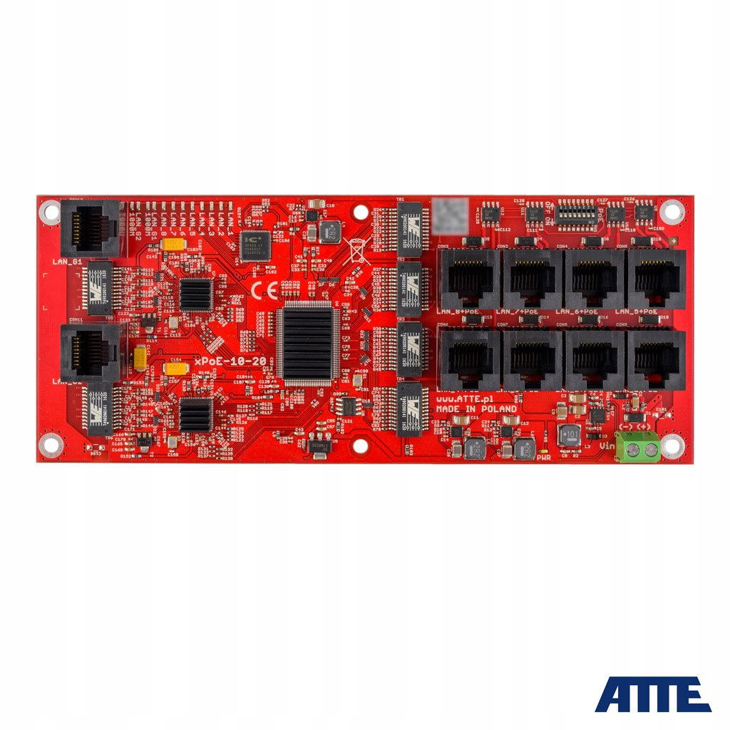 10-PORTOVÝ Switch Poe Atte xPoE-10-20A-OF