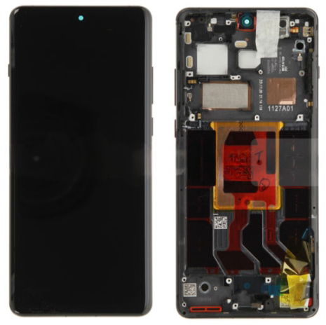 100 % Originálny LCD Displej Service Pack Rámček OnePlus 12 Čierny