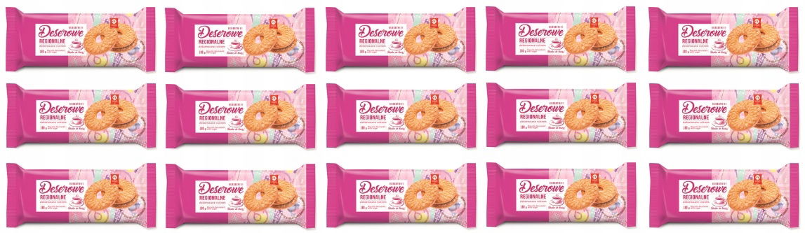 15 x 180 g Cukry Nyskie Regionálne sušienky zdobené cukrom Karton