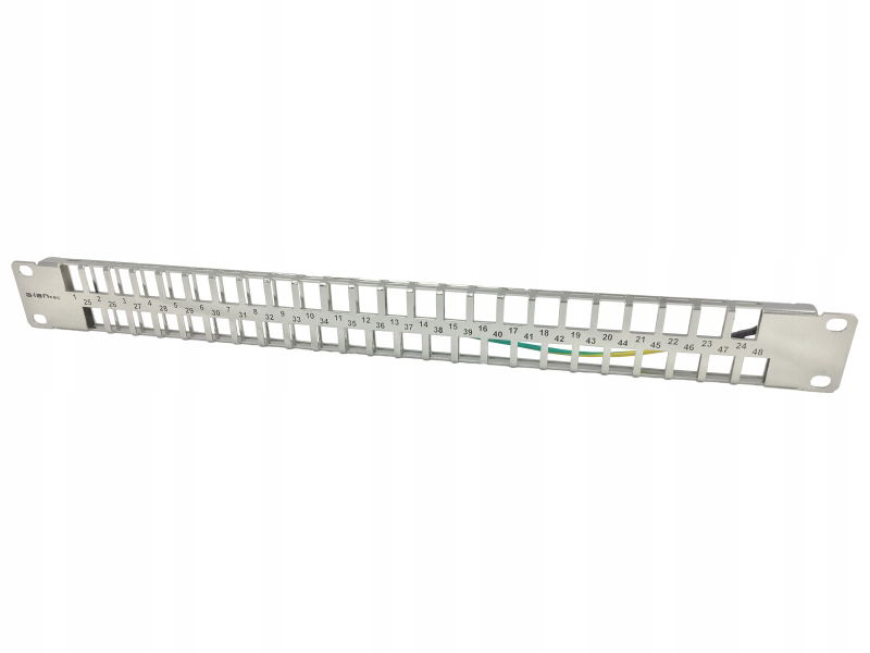 19" modulárny patch panel 48 portov 1U