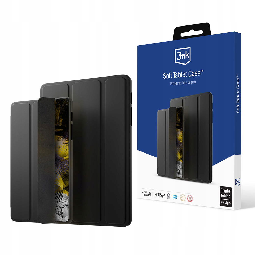 2 x 3MK Soft Tablet Case iPad Pro 13" čierna/čierna