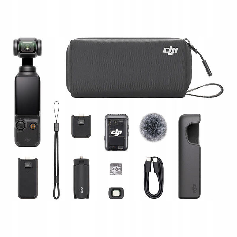 2 x Dji Osmo Pocket 3 Creator Combo Dji Mic 2 Basic (1 Tx 1 Rx) Vlog Co