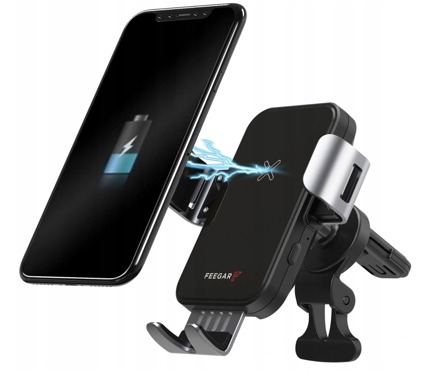 2 x Držiak Na Telefón Do Auta S Indukciou QH300 Pro