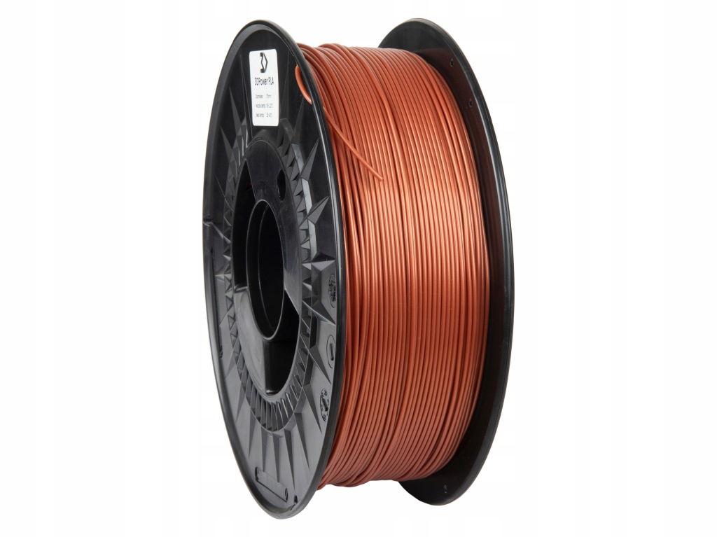 2 x Filament 3DPower Basic Pla 1.75 mm Copper Meď 1 kg