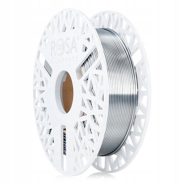 2 x Filament PLA-Silk Rosa3D Silver strieborný 500 g