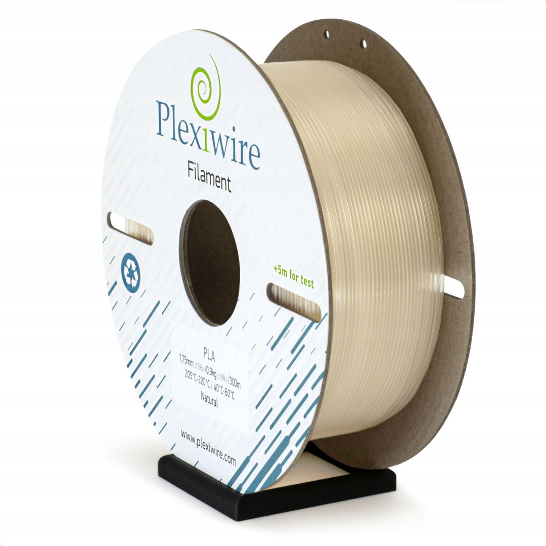 2 x Filament Plexiwire Pla Natural 900 g 300 m