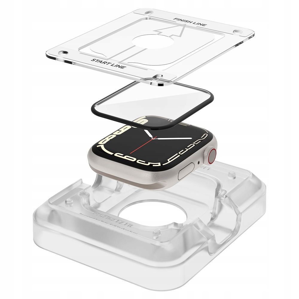 2 x fólia Spigen Proflex 2X 8H pre Apple Watch 7 45 mm