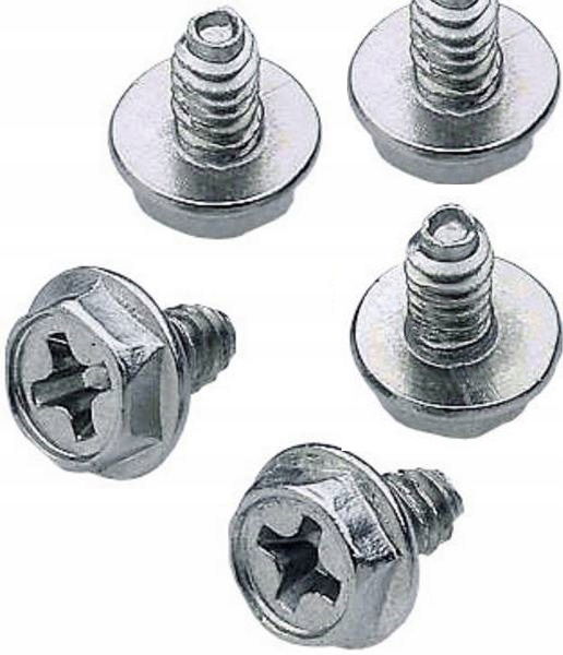 2 x Ideál Sada počítačových skrutiek M3 4 mm 5ks