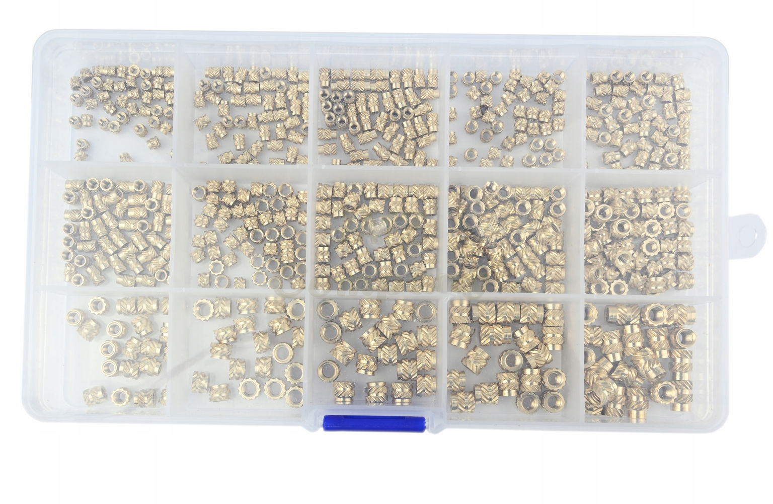 2 x Insert závitová vložka M2, M3, M4, sada 600 ks