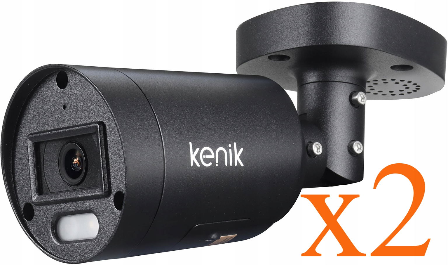 2 x Ip Kamera Kenik KG-8430TAS-ILD-B-V2 (2.8 mm) nálepka Ellektropoint