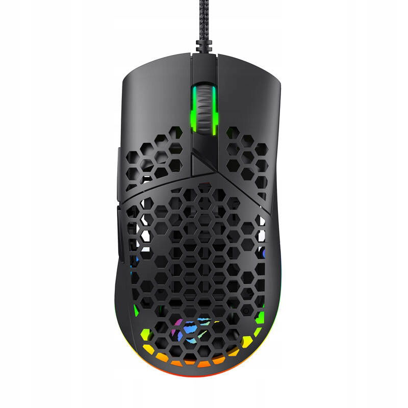 2 x Káblová herná myš Havit MS1036 Rgb (čierna)