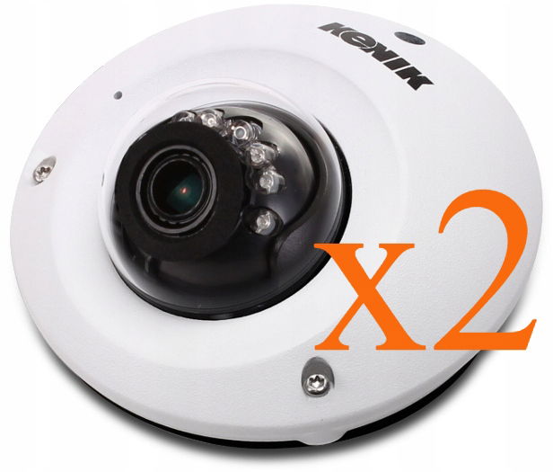 2 X Kamera Kenik KG-5210DAS nálepka _ep_