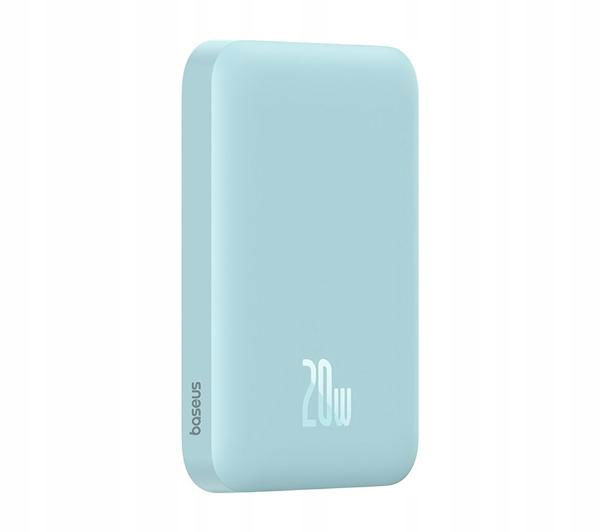 2 x mini powerbanka Baseus 6000 mAh 20 W (modrá)