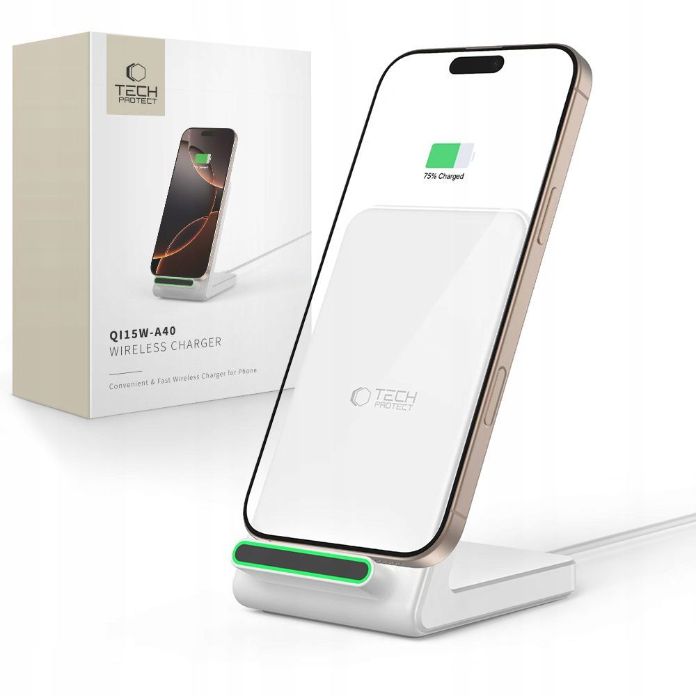 2 x Nabíjačka Bezdrôtová Indukčná Led Podstavka Na Telefon Iphone Ga