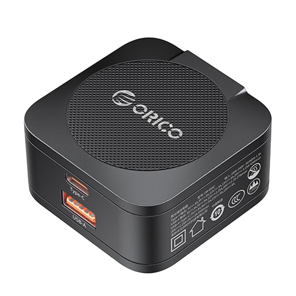 2 x Nabíjačka Usb-c Usb Pd 65W Orico GaN OR-65AC-EU-BK-EP