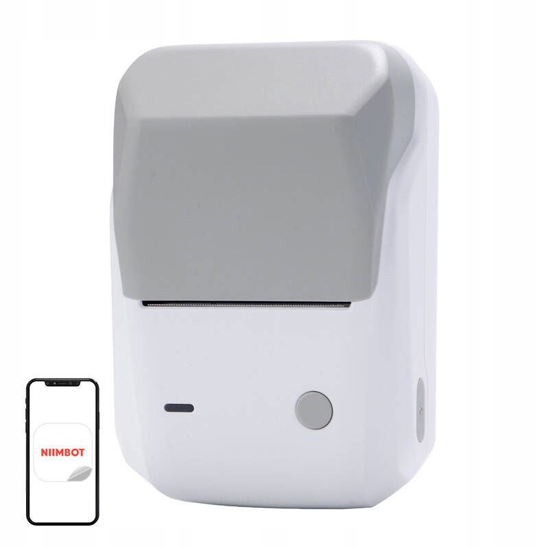 2 x Niimbot B1 Prenosná tlačiareň samolepiacich štítkov Bluetooth Aplikac