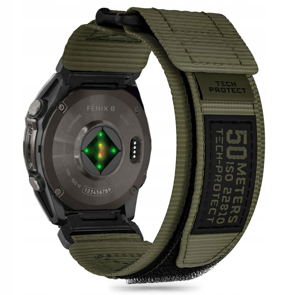 2 x Nylonový Pás Quickfit Pre Garmin Fenix 5X Plus 6X Pro 7X 8 5