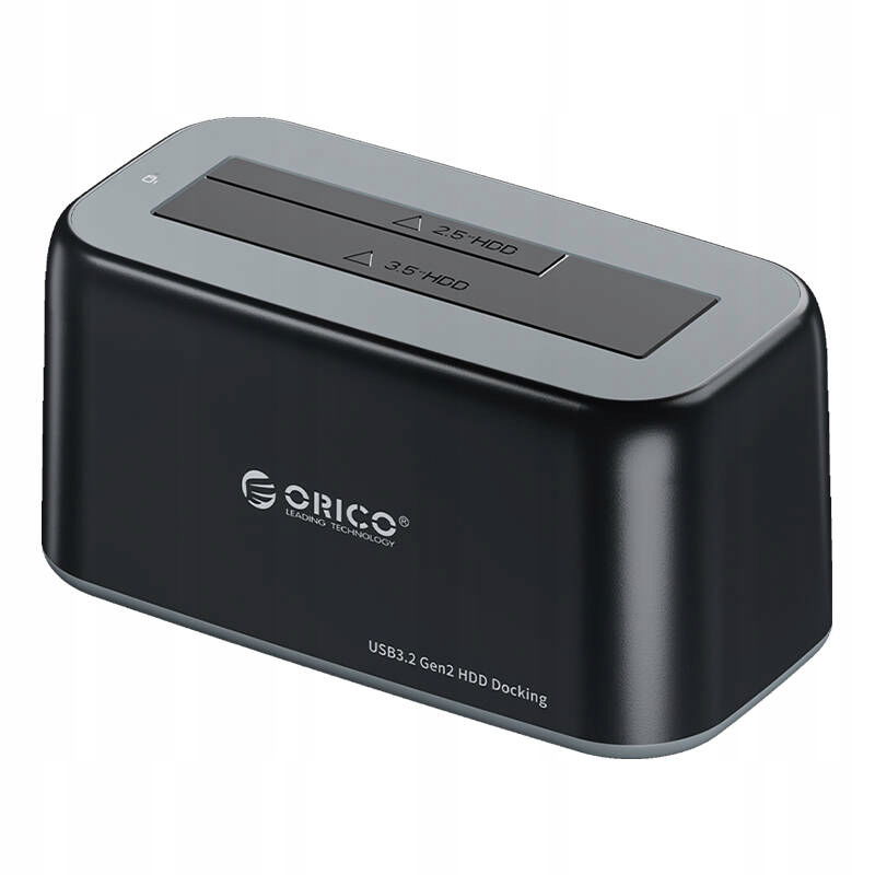 2 x Orico Dokovacia stanica pre Ssd disky Hdd 2,5 3,5 5Gbps Usb-c Usb-c/a Klon