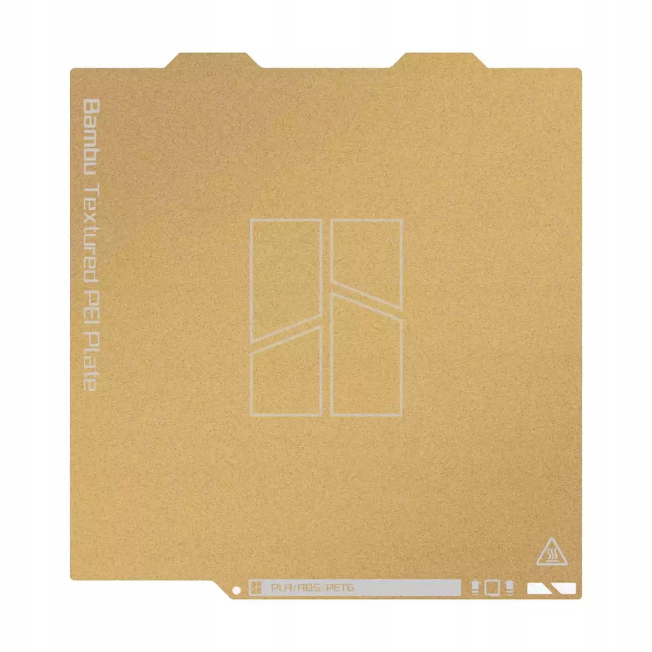 2 x Podložka Bambu Lab Textured Pei Plate Gold A1 Mini