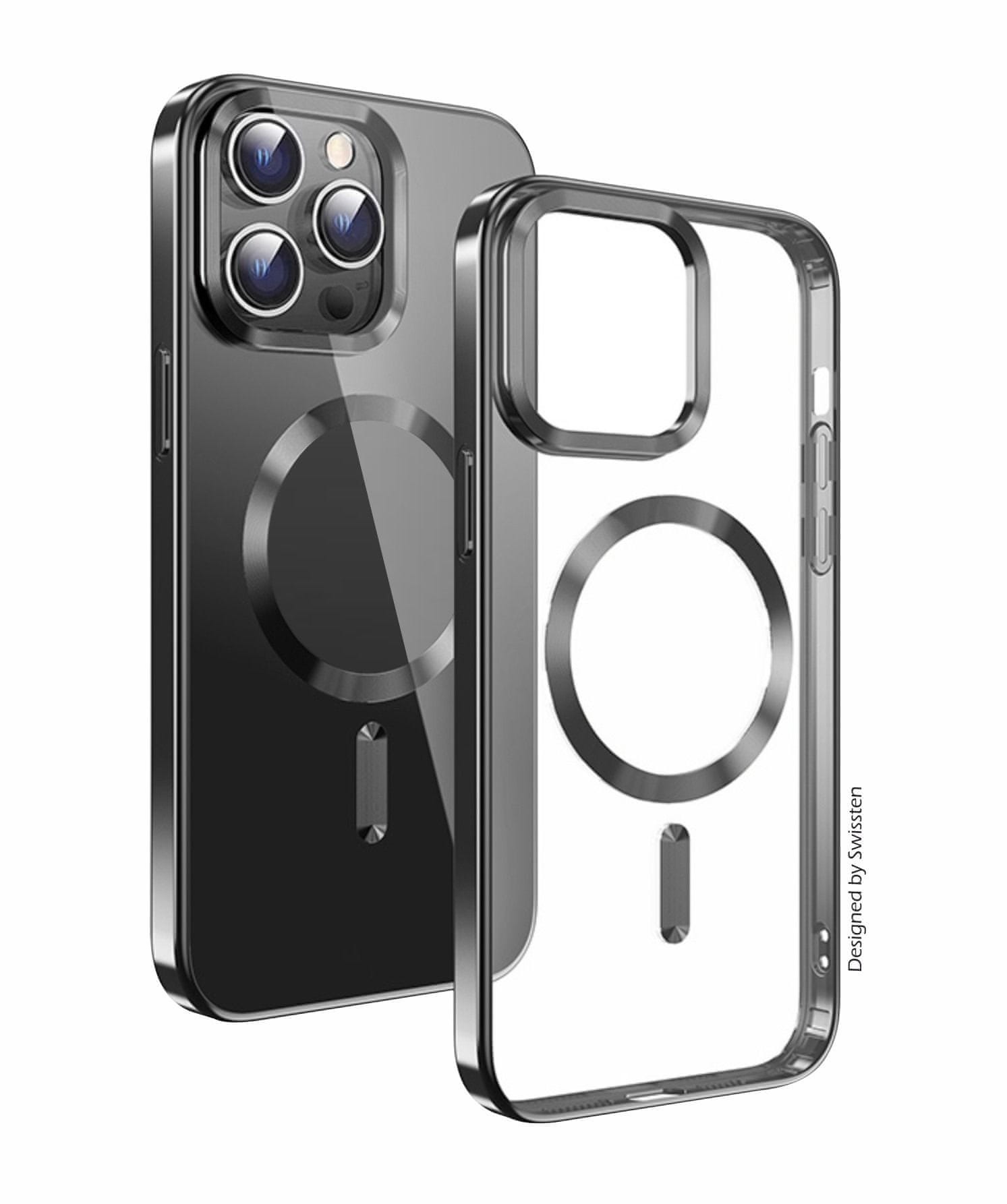 2 x Pok Swissten Magstick Iphone 15 Pro Max Metallic