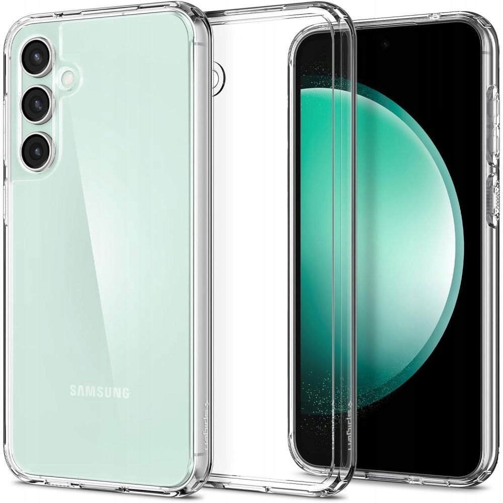 2 x Priehľadné Puzdro Case Spigen Ultra Hybrid Pre Samsung Galaxy S24+ Plus
