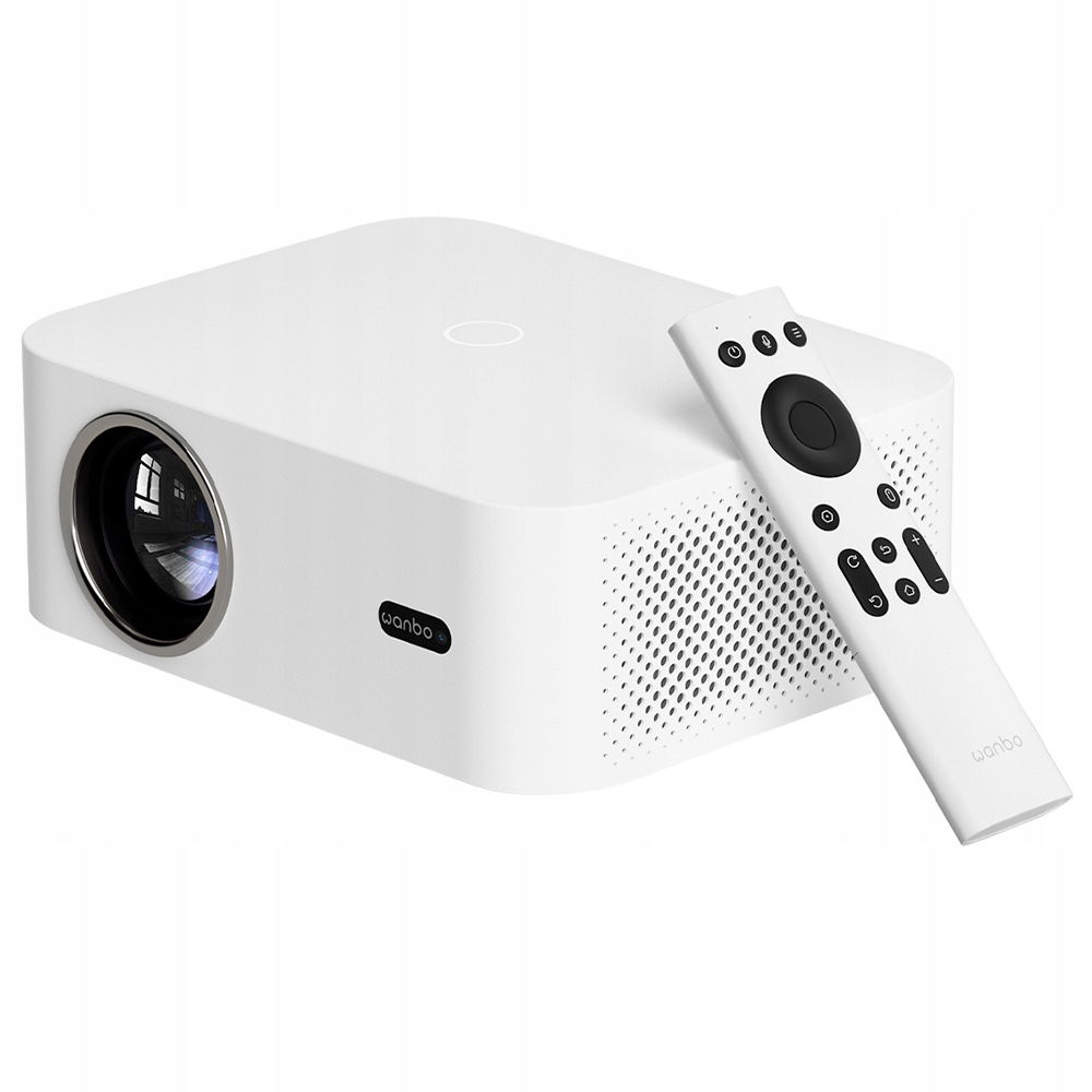 2 x Projektor Android 9 Wanbo X2 Max 450ANSI Fullhd 1080p 2xHDMI Usb WiFi6