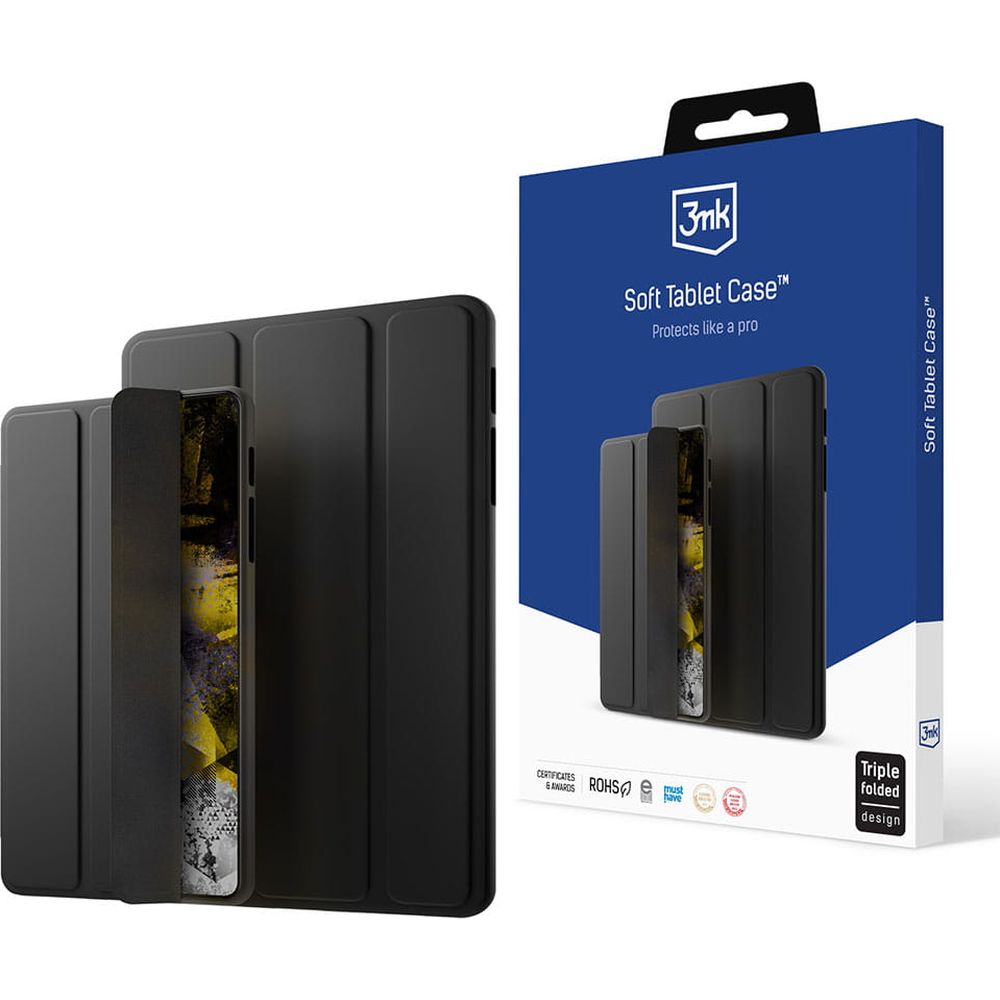 2 x puzdro 3MK Soft Tablet Case Xiaomi Mi Pad 6 čierna/čierna