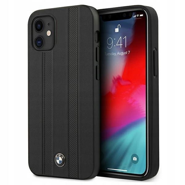 2 x puzdro Bmw BMHCP12STTBK iPhone 12 mini 5,4" ča