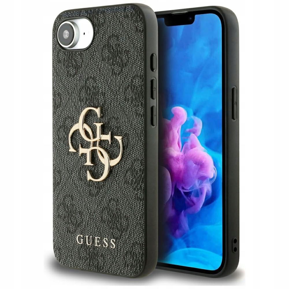 2 x puzdro Guess 4G Big Logo pre Apple iPhone 16e, čierne