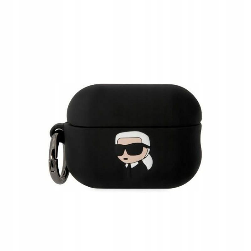 2 x Puzdro Karl Lagerfeld KLAP2RUNIKK AirPods Pro 2 (2022/2023) cover čierny/