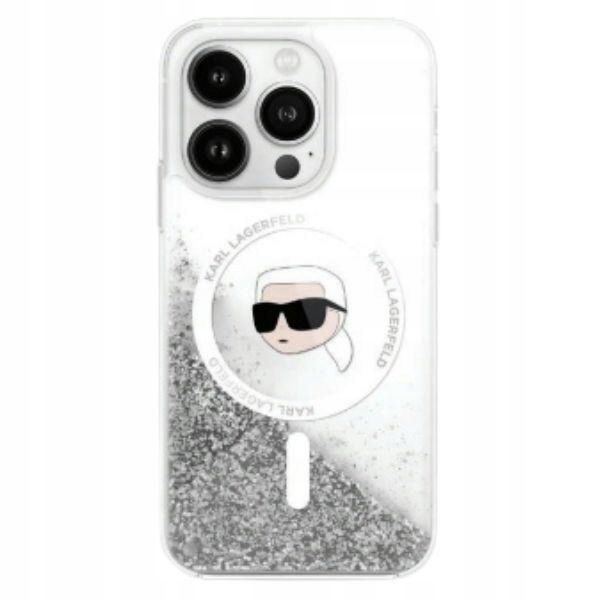 2 x Puzdro Karl Lagerfeld Pre Iphone 16 Pro, Transparentné, Magsafe