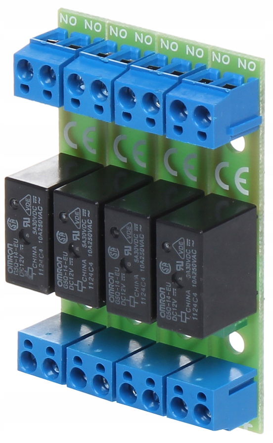 2 x Reléový Modul PK4-12-ZN/S Delta