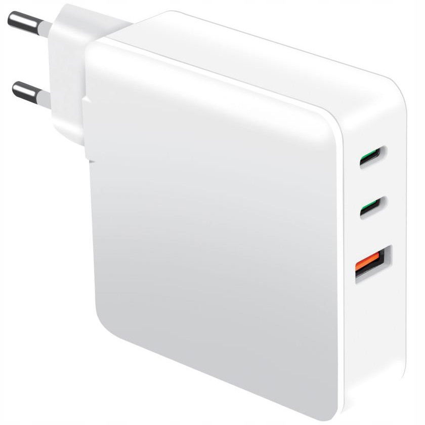 2 x Rýchla Nabíjačka, napájací zdroj 2xUSB-C Usb Pd Qc 100W