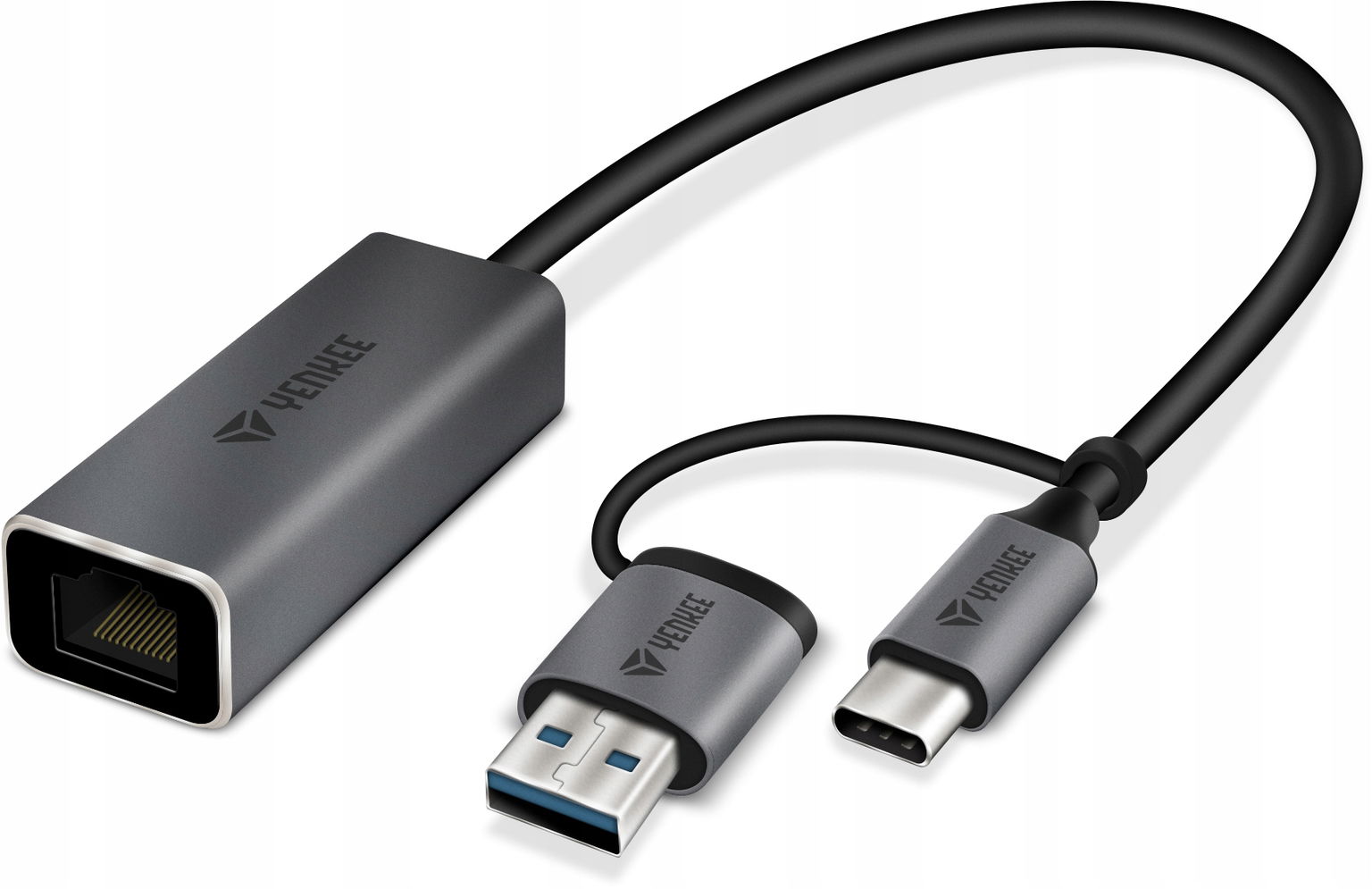 2 x sieťová karta Lan RJ45 Gigabit Typ-C Usb-c USB3.0