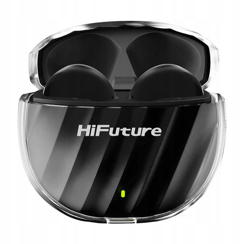 2 x slúchadlá do uší HiFuture FlyBuds 3 Tws 30h IPX5 čierne
