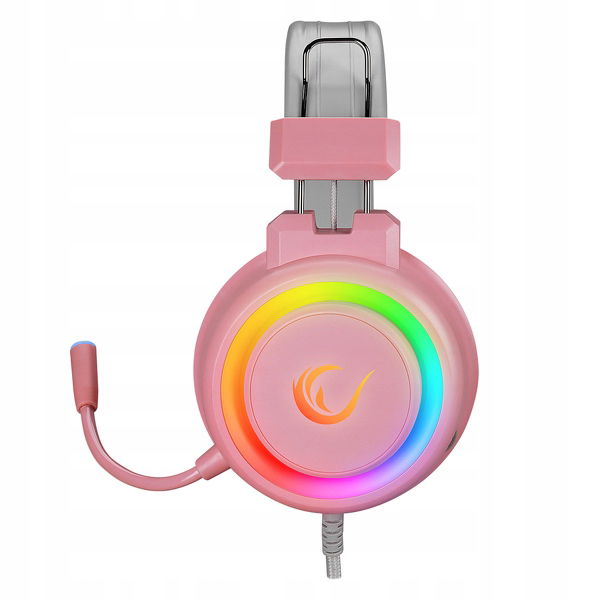 2 x Slúchadlá na uši Rampage Alquist Rgb s mikrofónom